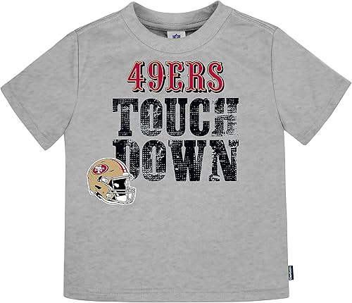 Miniatura 6 de Gerber Unisex Baby NFL 3 Pack Short Sleeve Team Fan Tee Shirt