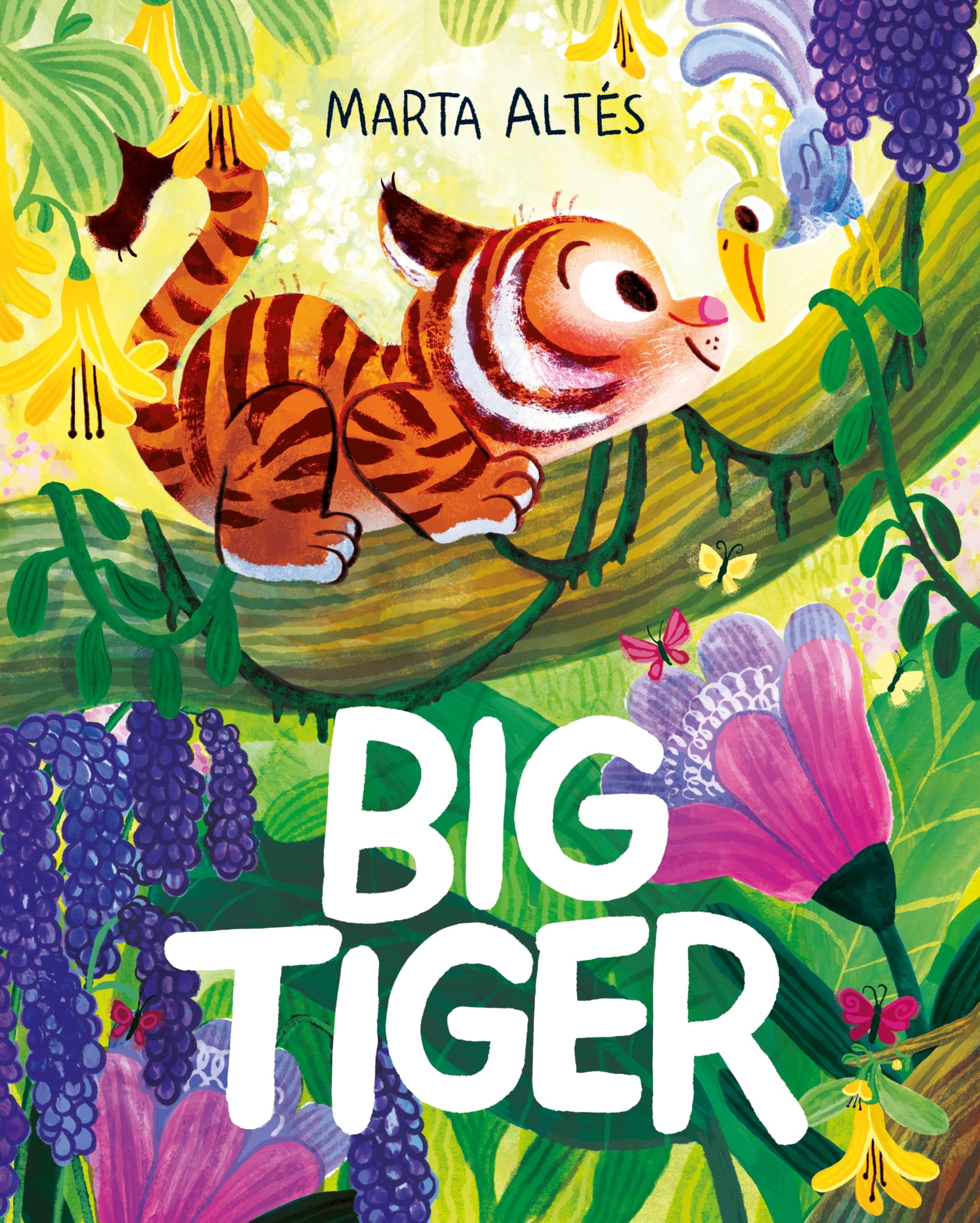Big Tiger: A joyful book about growing independence and growing up
