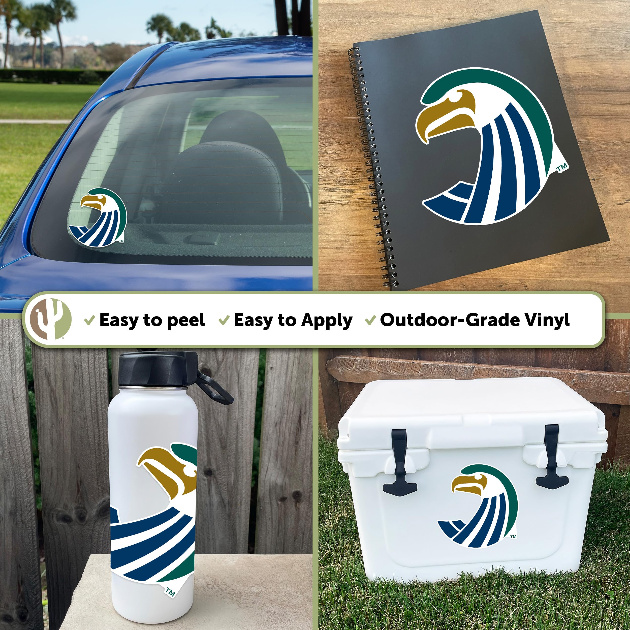 Salve Regina University SRU Seahawks Vinyl Decal Sticker - 15 Inch, For Laptop, Car, Water Bottle