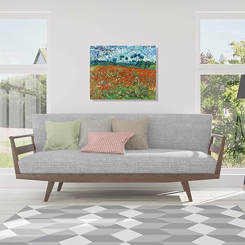 Miniatura 154 de A&T ARTWORK The Starry Night de Vincent Van Gogh. Tamaño del marco: 36 x 30 pulgadas, tamaño de la imagen: 30 x 24 pulgadas, reproducciones clásicas