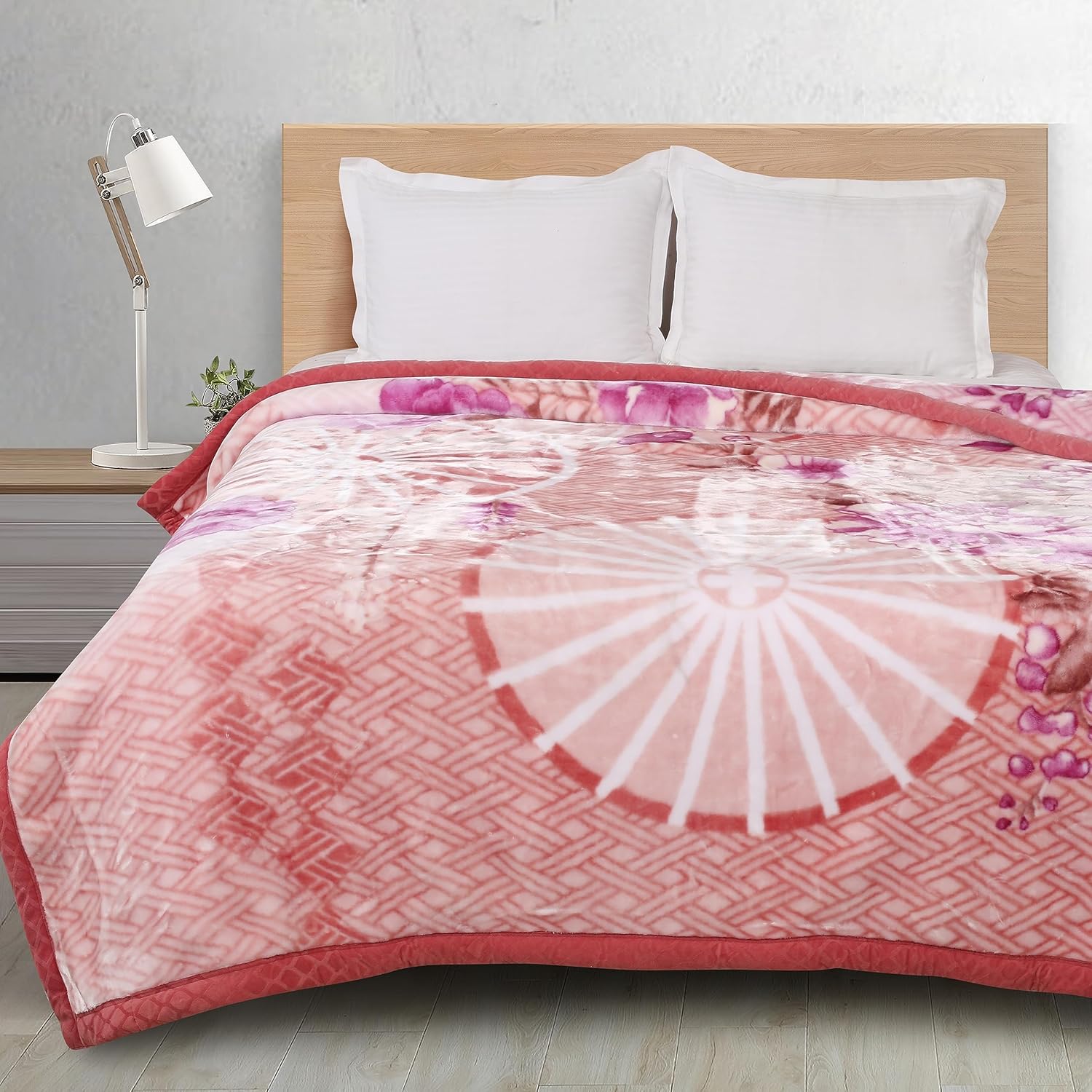 EliteHome Elite Home Double Layered Mink Super Soft Cloudy Double Bed