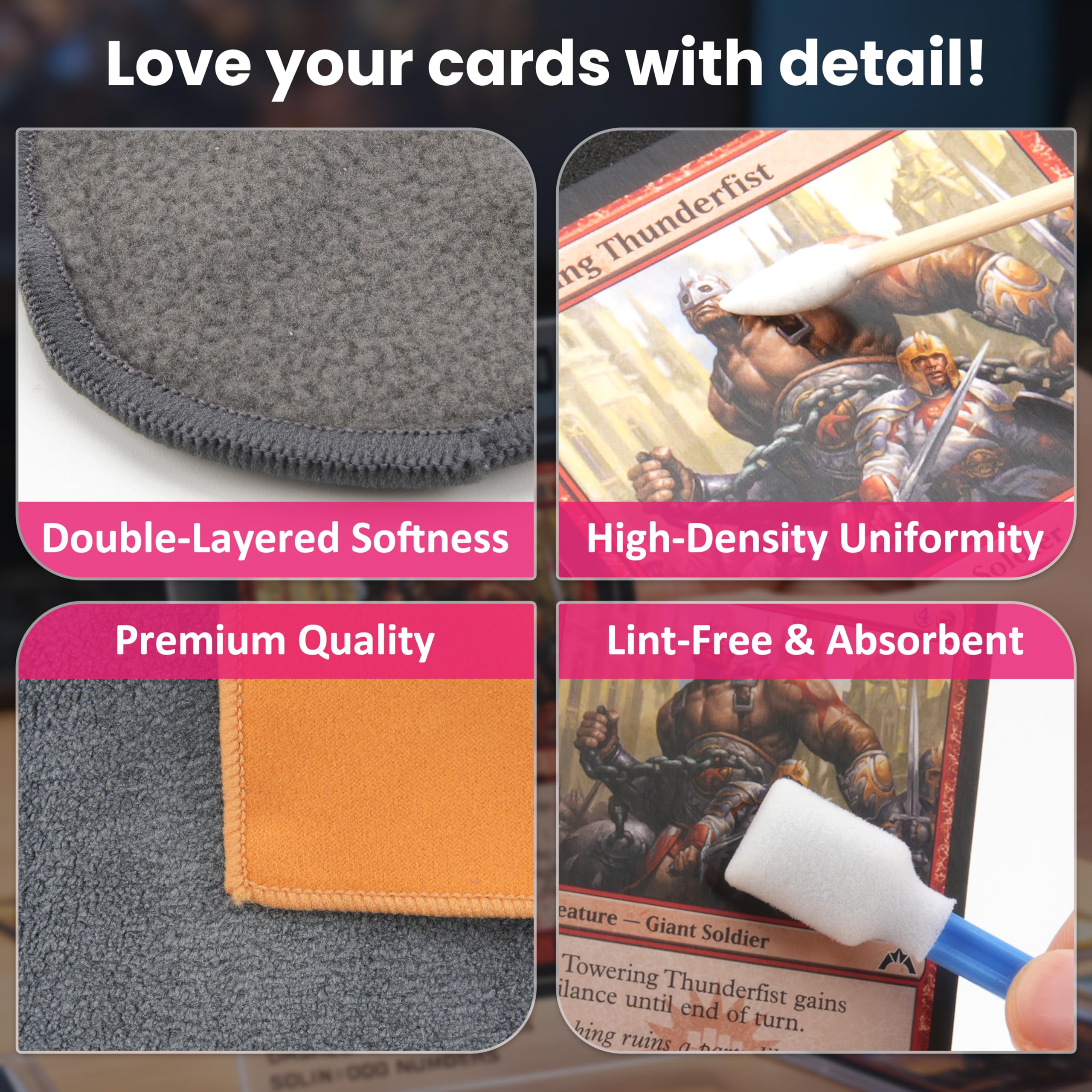Amazon | LUVCOSY 223ピース トレードカードケアクリーンキット カード