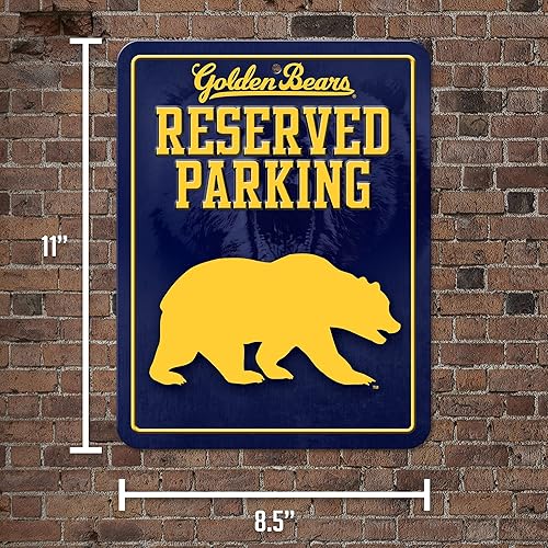 Miniatura 261 de Letrero de metal NCAA de 8.5 x 11 pulgadas, ideal para cueva de hombre, dormitorio, oficina, decoración del hogar Primario