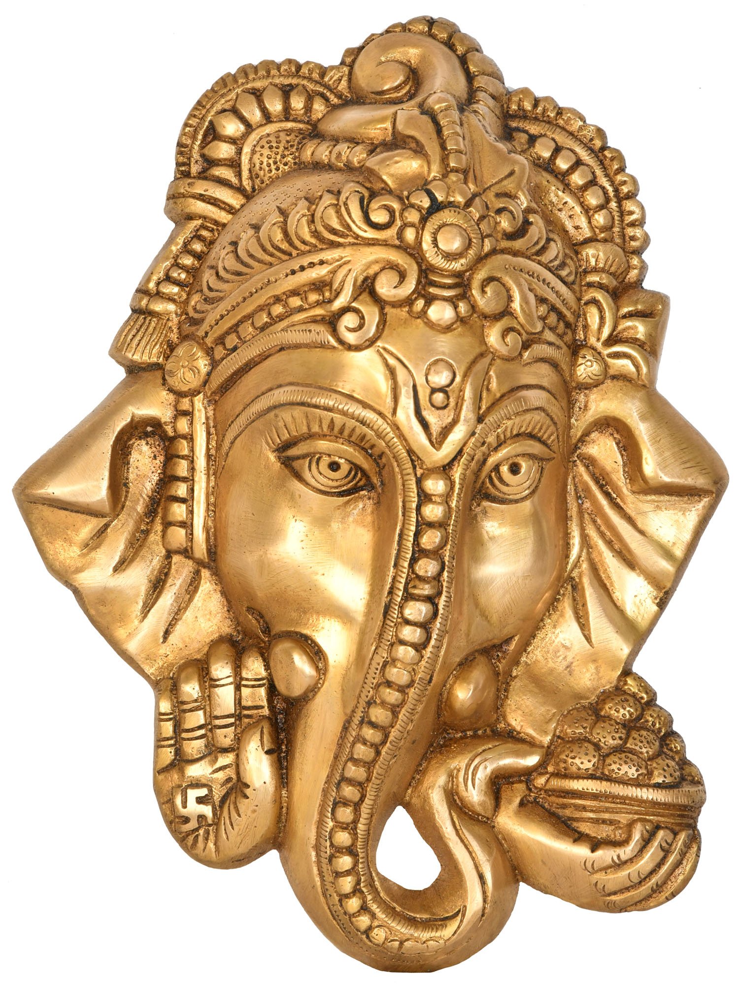 Amazon.co.jp: ガネーシャマスク(Wall Hanging) – 真鍮Statue : ホーム