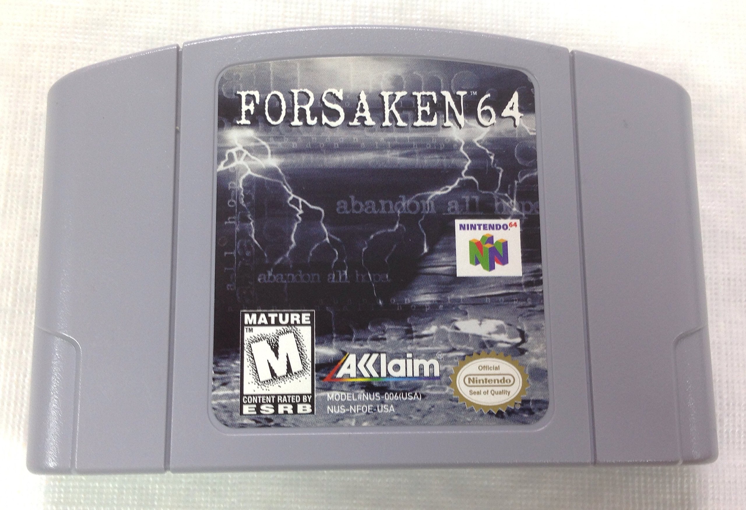 Amazon.com: Forsaken - Nintendo 64 : Video Games