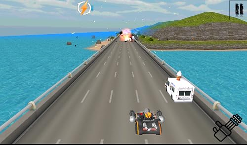 Death Racing Car Shooting Game – vue 2