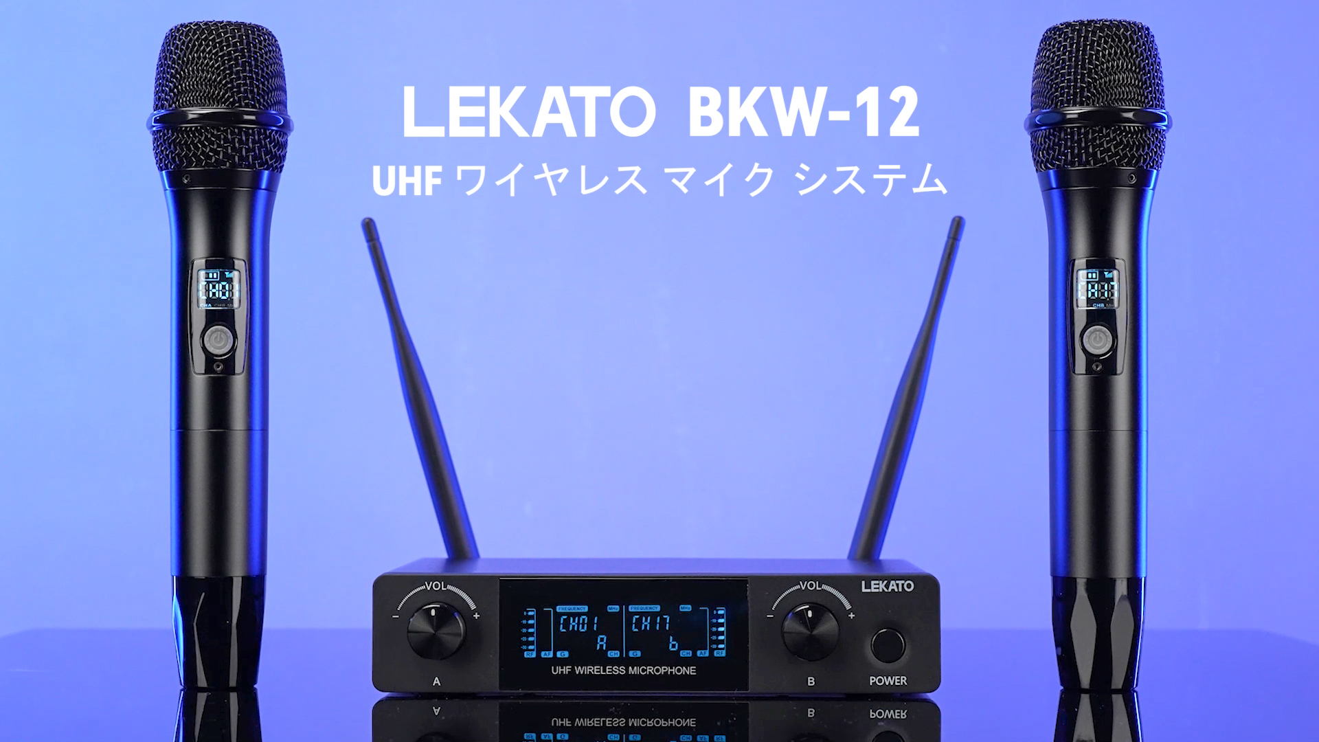 LEKATO ワイヤレスマイクシステム BKW-12 Amazon.co.jp: LEKATO ワイヤレスマイクシステム BKW-12