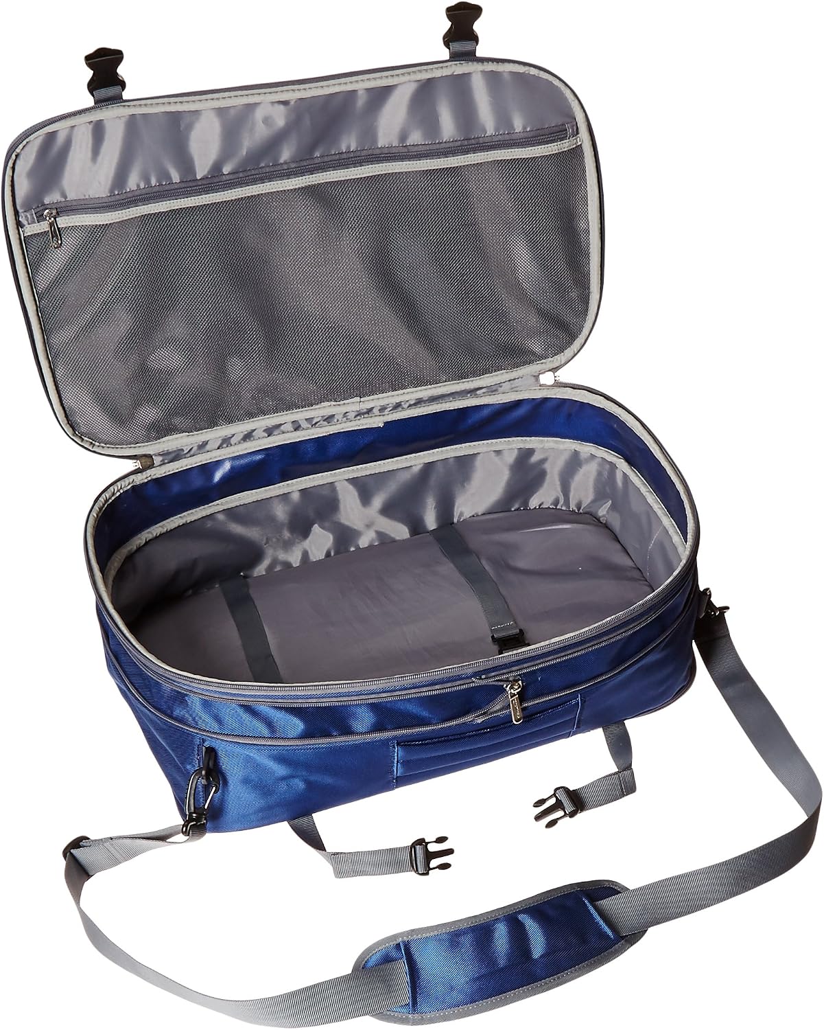 Amazon Basics Carry-On Travel Backpack - Navy Blue