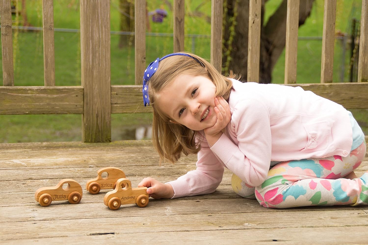 Wooden Toy Car Buggy