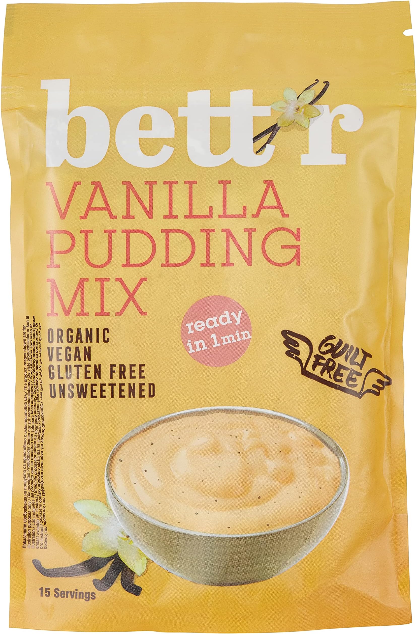 BETT'R VANILLA PUDDING MIX 150G