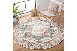 Washable Round Rugs 6ft: Comfort and Style for Your Space