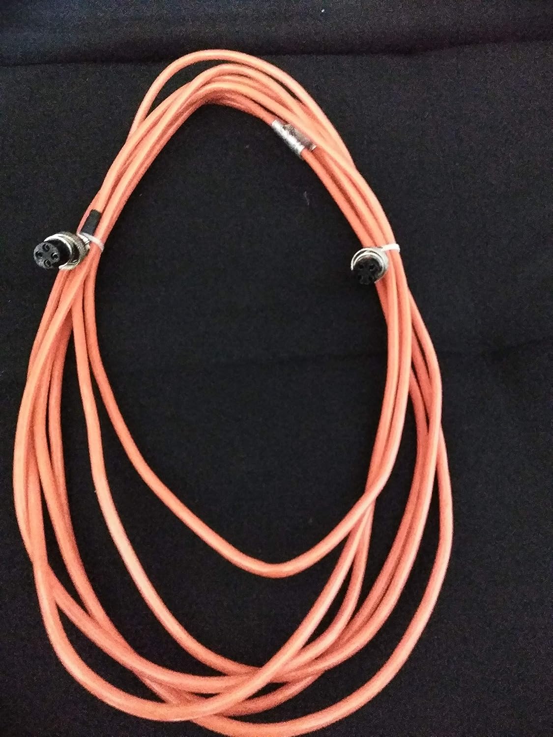 15 Feet Cable with 4 Pin Quick Connectors for PS-IN202 PS-IN110 SFL100 Indicator Connect to PrimeScales Scale Platform Floor Scale | 15′ Cable with 4 Pin Quick Disconnectors (Both Sides)