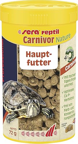 sera 1820 Reptile Professional Carnivore - Alimento para mascotas, 2.8 onzas, 8.5 fl oz, talla única