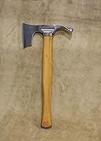 Vista 9 de Bearded/hacha hacha combinado con cuchilla curva para Adze – Bol Makers Tool- Raro.