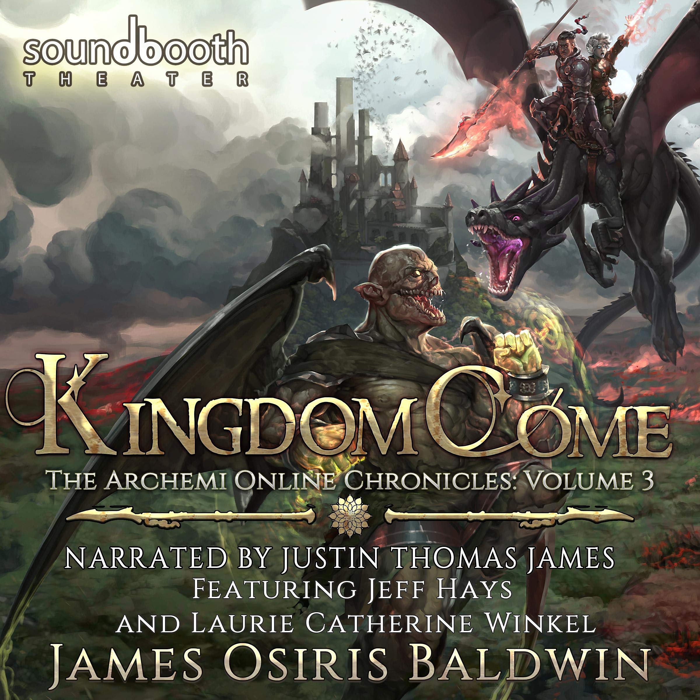 Cover art for Kingdom Come: A LitRPG Dragonrider Adventure