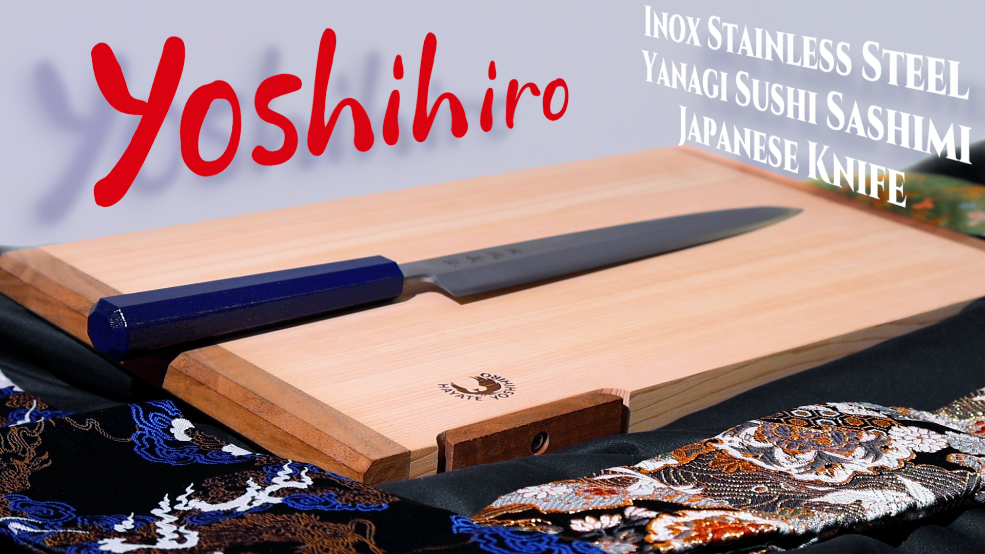 Amazon.com: Yoshihiro Inox Stainless Steel Yanagi Sushi Sashimi