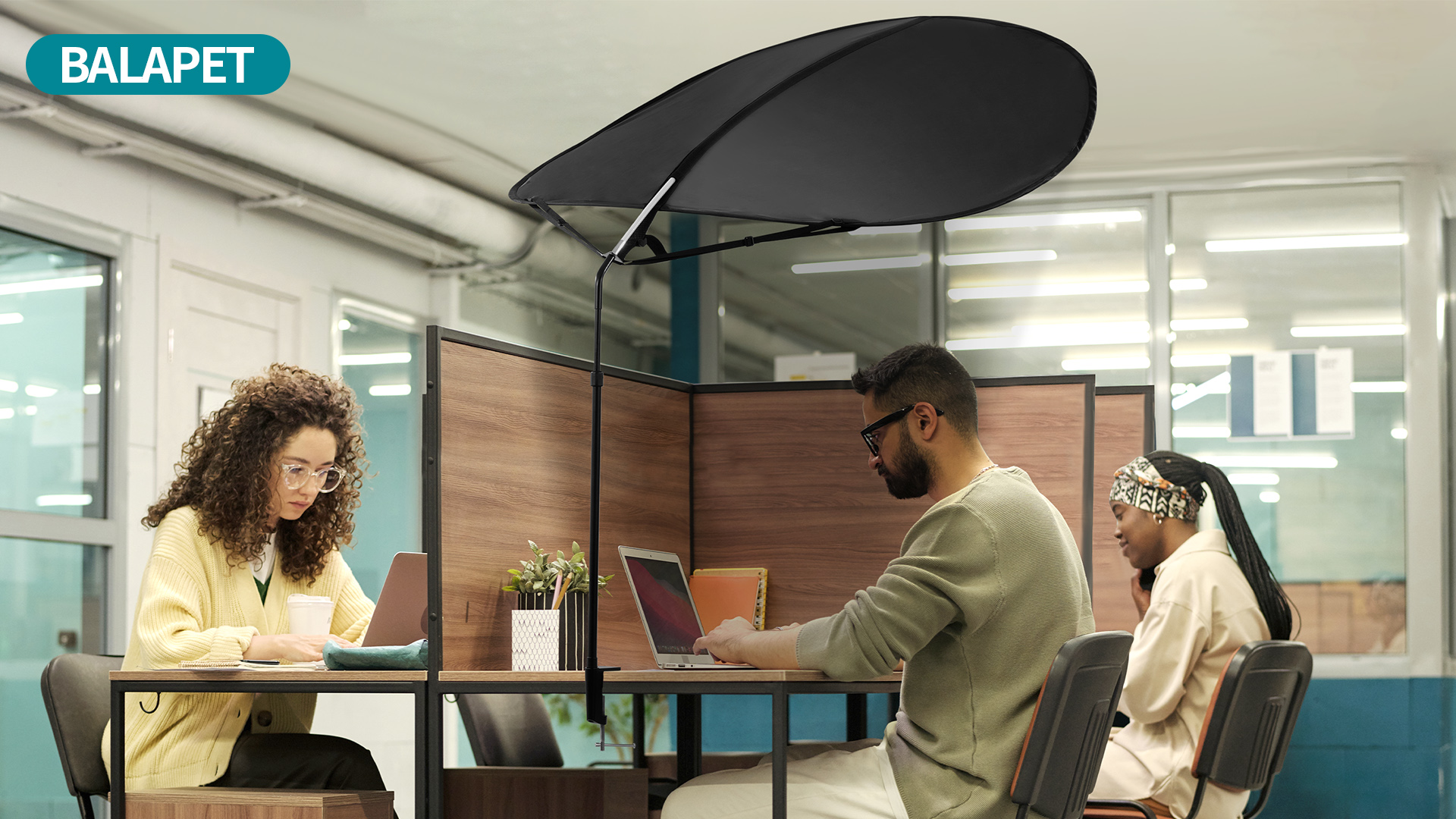 Amazon.com: BALAPET Large Office Cubicle and Desk Shade, 360