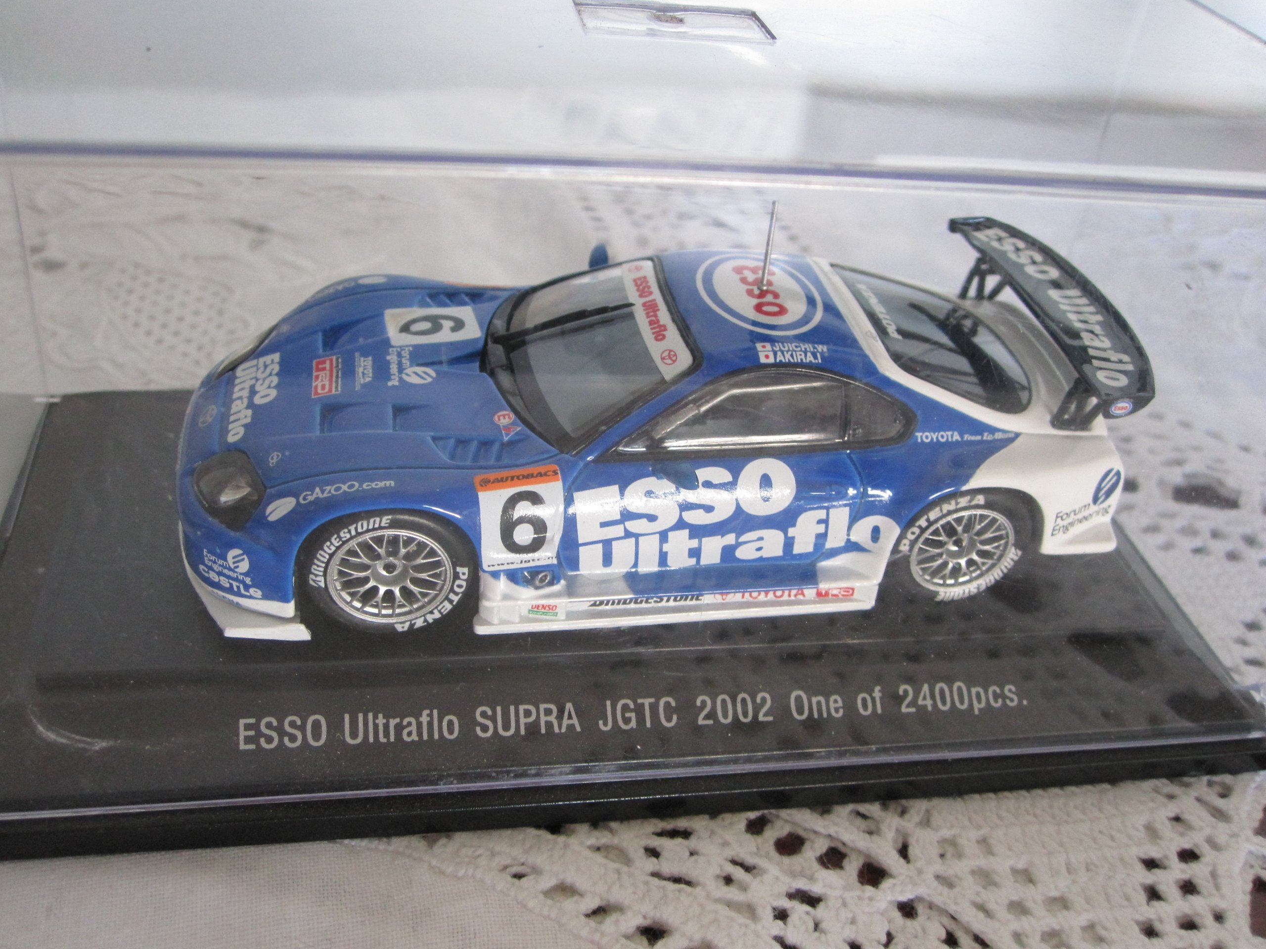 Amazon | エブロ 1/43 エッソ ウルトラフロー スープラ JGTC2002 43338