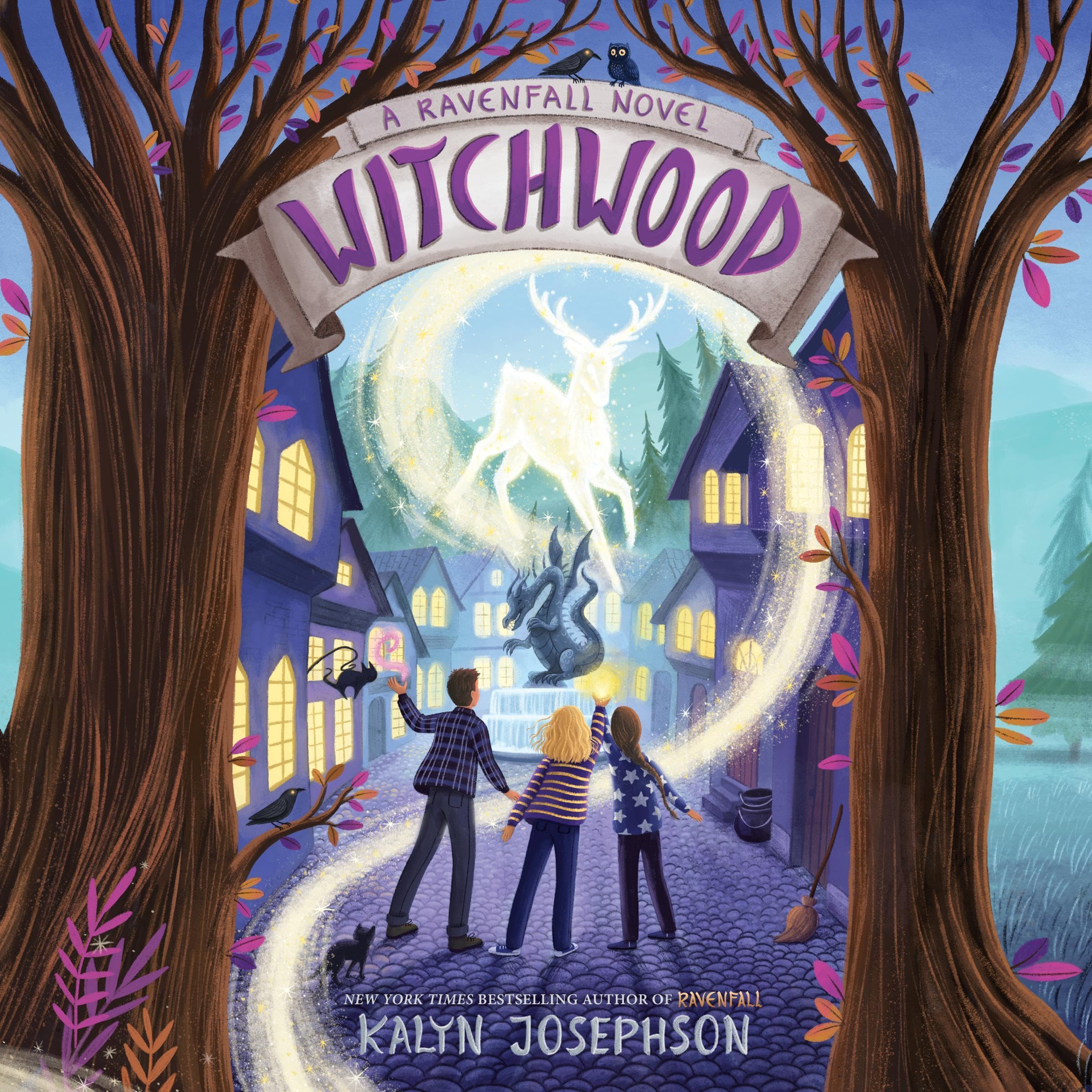 Cover art for Witchwood: A Ravenfall Novel