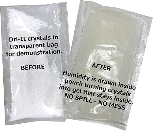 Miniatura 3 de Dri-It MA-2-125-A - Absorbedor de humedad con respaldo desechable para despegar y pegar en un paquete doble, azul