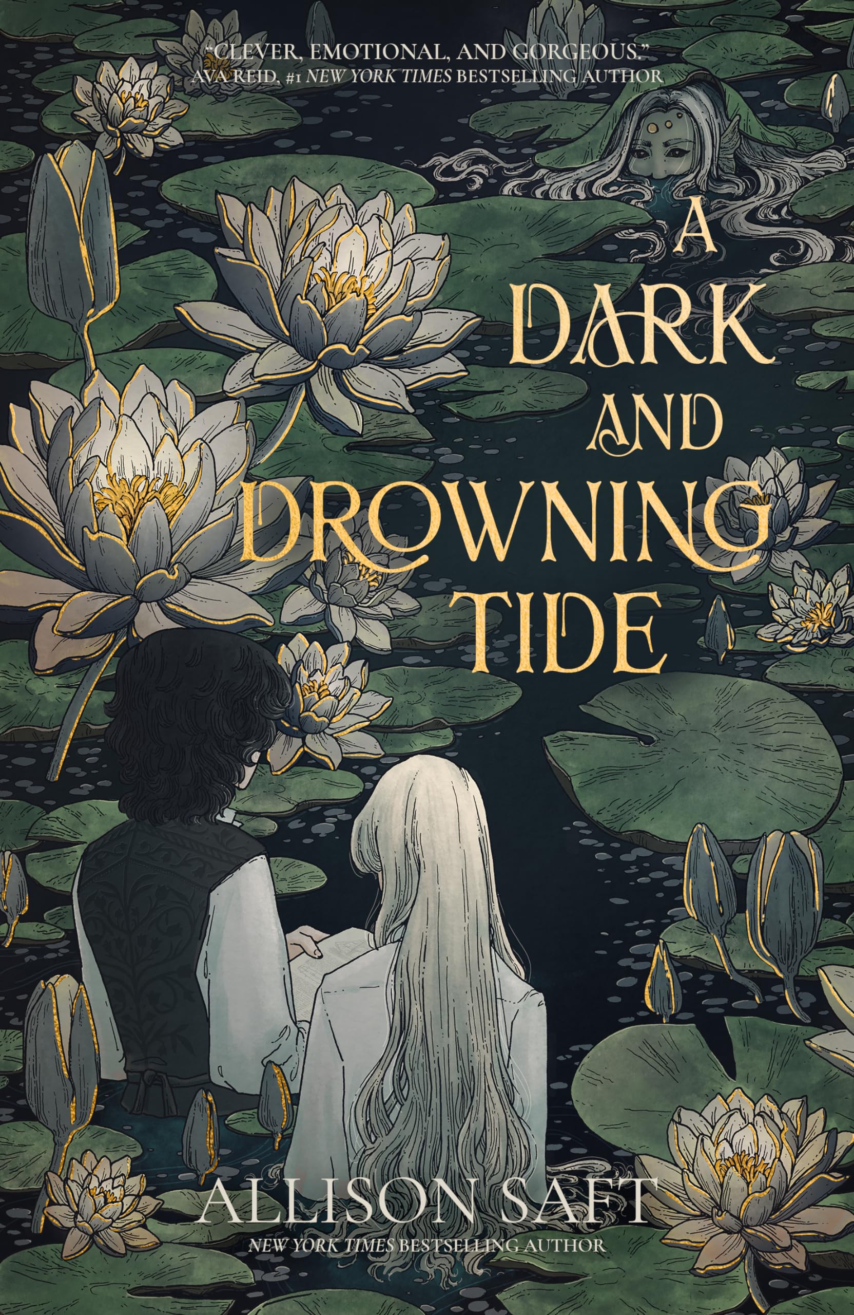 Allison Saft A Dark & Drowning Tide Hardback Book