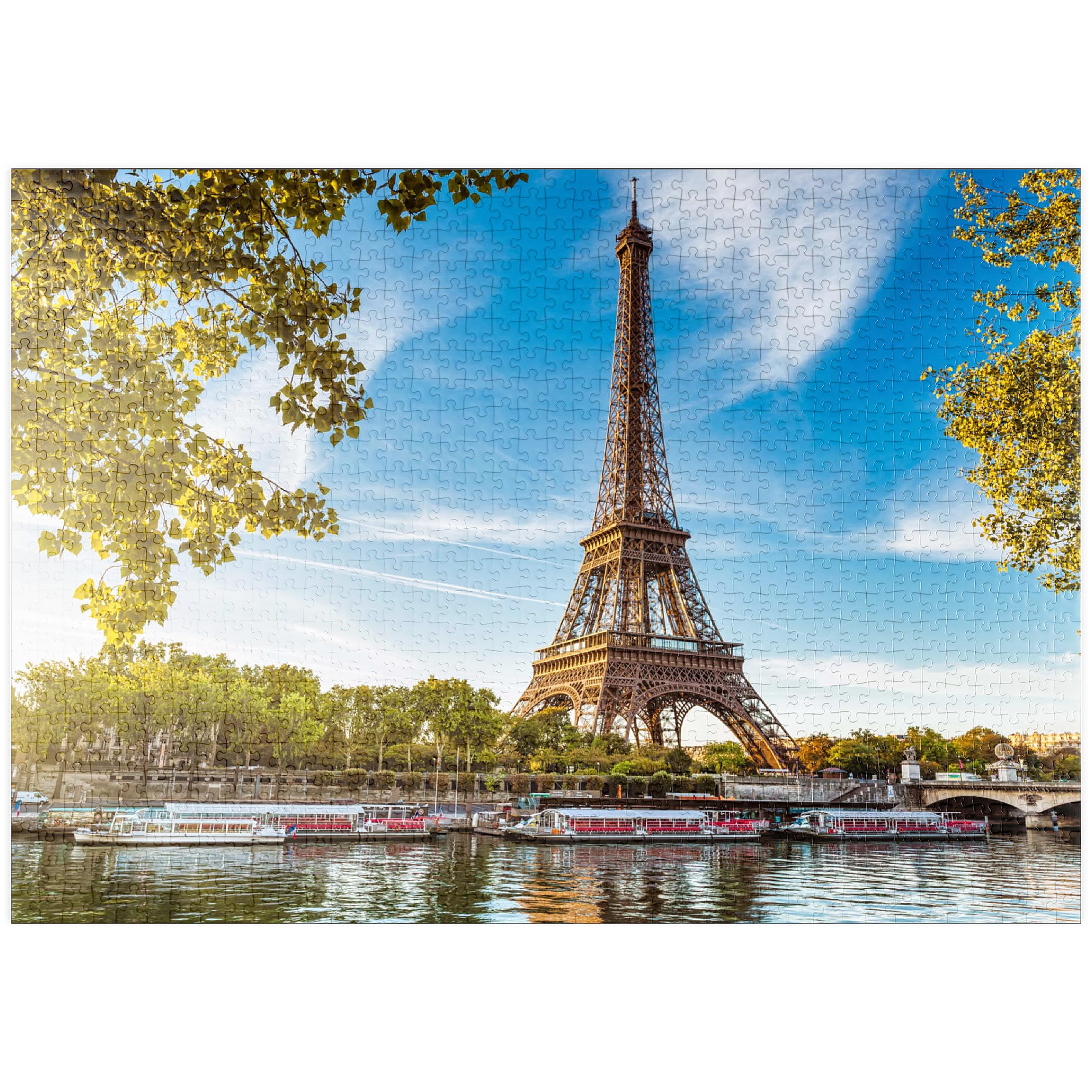 Eiffel Tower, Paris. France - Premium 1000 pieces Puzzle - MyPuzzle special collection from Puzzle Galaxy