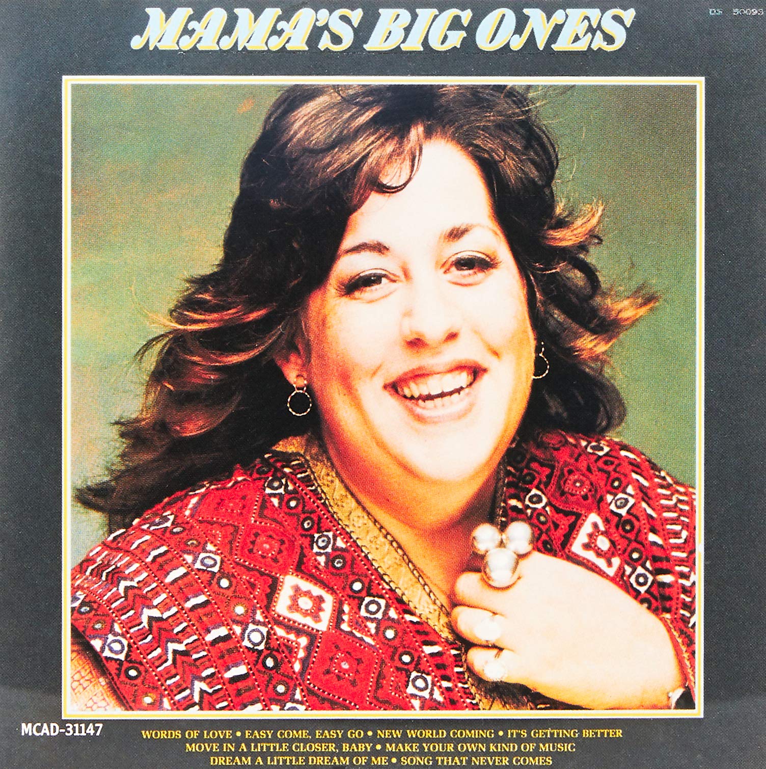 Mama Cass - Cass Elliot - Mama's Big Ones CD Audio