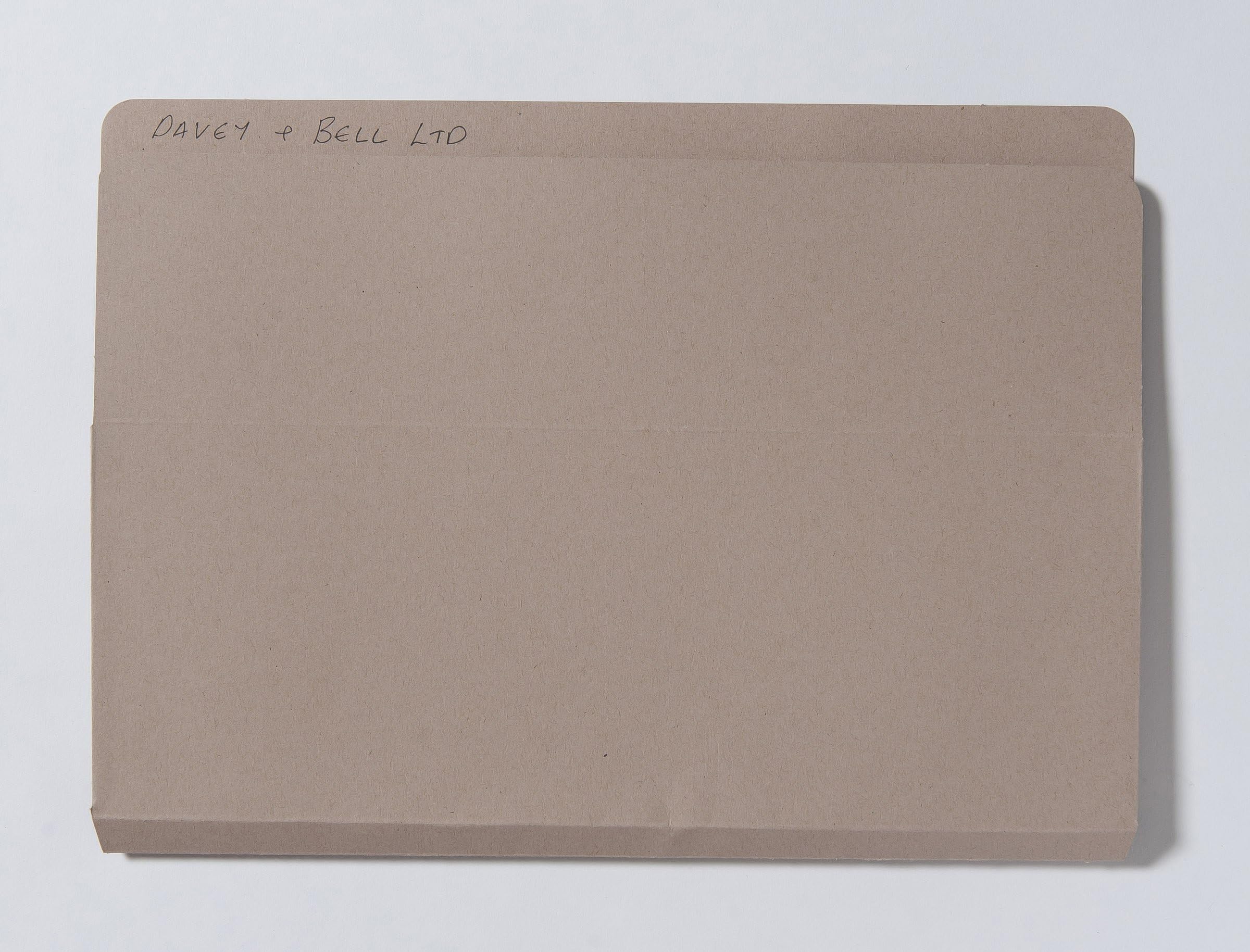 Exacompta 'Guildhall' Open Top Wallets, A4 Foolscap, 315 GSM, Buff - Pack of 50