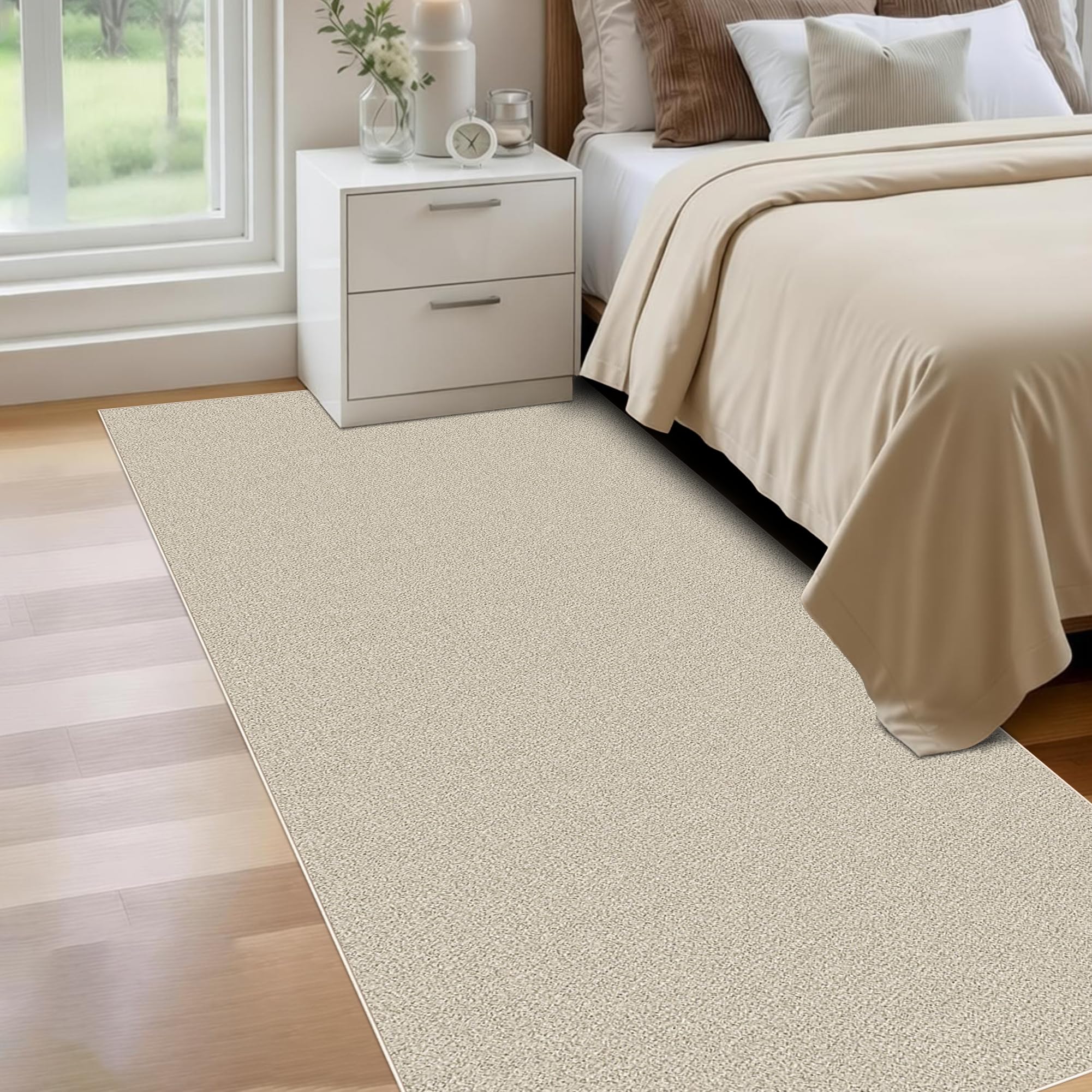 Bieżnik dywanowy na korytarz, nadaje się do prania, dywan kuchenny, 120 x 450 cm | Zmywalny chodnik do przedpokoju, antypoślizgowy gumowy spód, do wejścia, kuchni, pralni, przedpokoju, patio