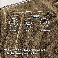 Vista 411 de Bedsure - Manta de vellón, tamaño queen, suave, ligera, afelpada, mullida, acogedora, de microfibra de lujo, color rosa, 90 x 90 pulgadas