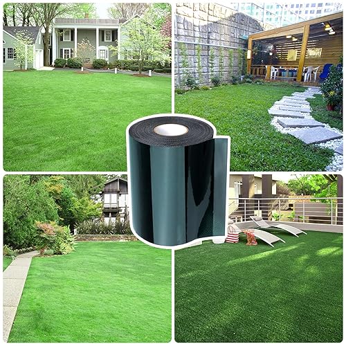 Miniatura 7 de Césped artificial de doble cara autoadhesiva de césped sintético cinta de costura para césped, alfombra para mascotas, unión de alfombras, 6
