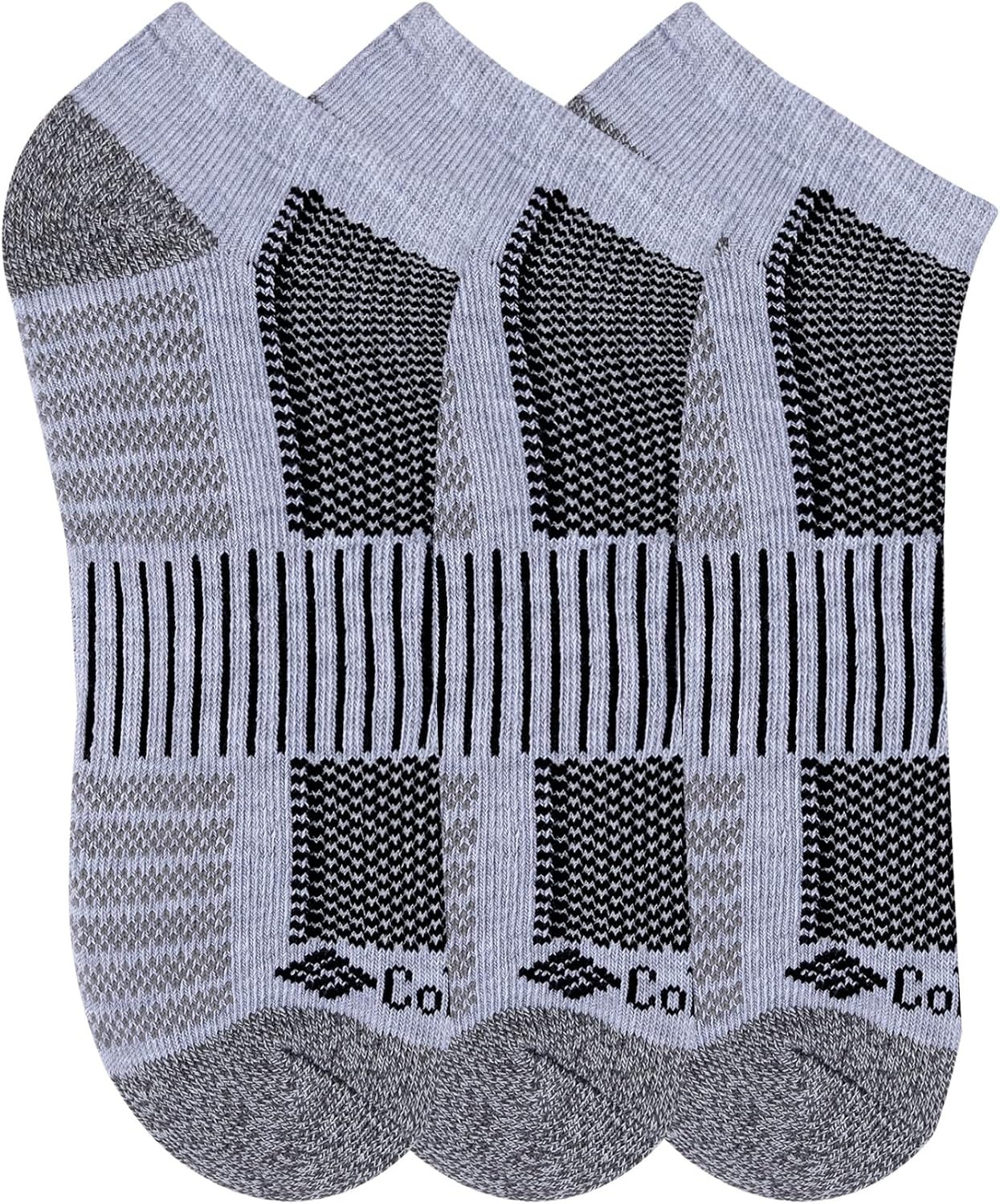 Columbia Men's Quarter Cushioned Arch Support Socks (6-Pack)