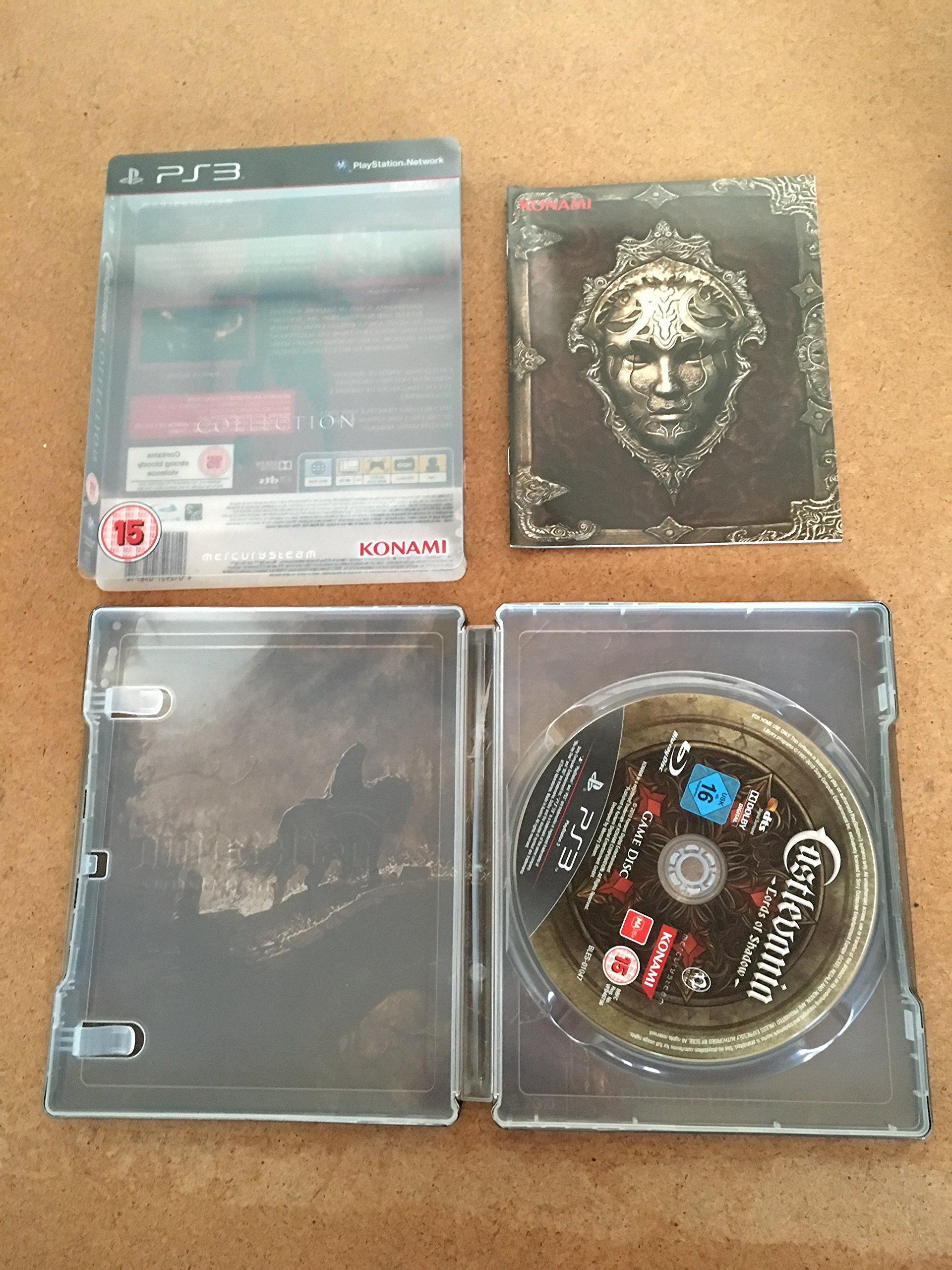 Castlevania Lords of Shadow Collection EXCLUSIVE PS3 STEELBOOK LIMITED UK EDITION
