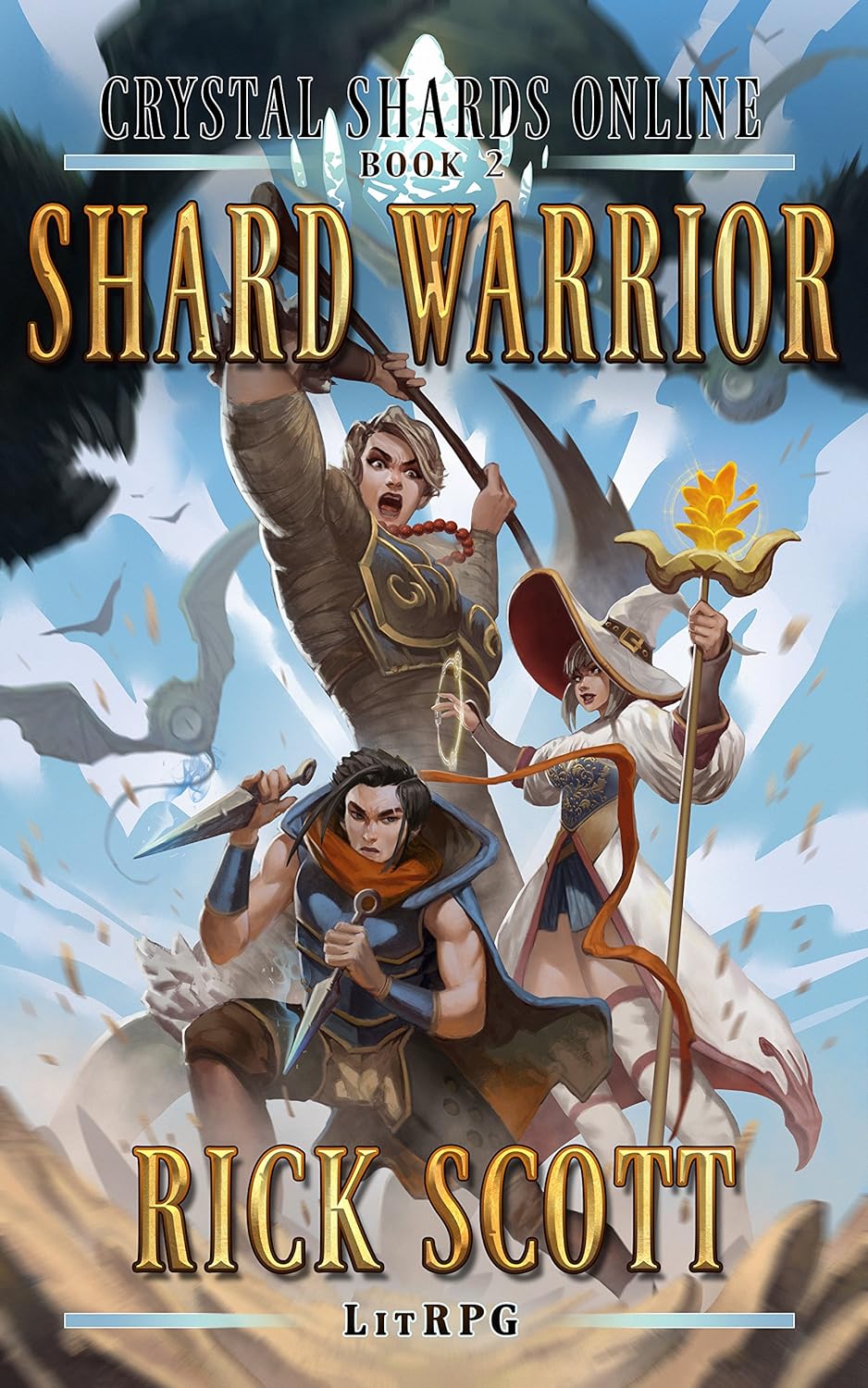 Shard Warrior A LitRPG Fantasy Scifi (Crystal Shards