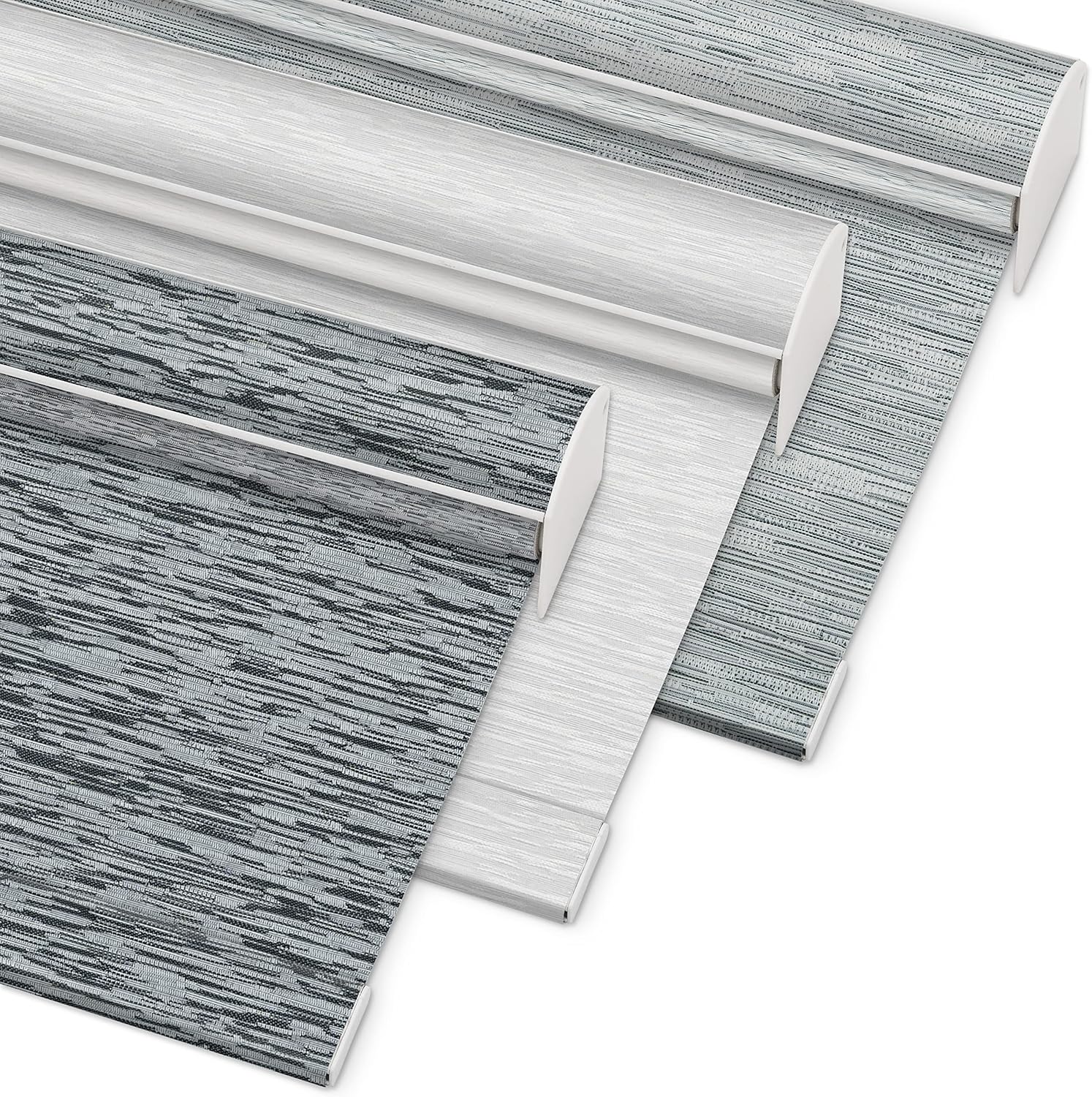 Boolegon Light Filtering Roller Shades for Windows Cordless Roller