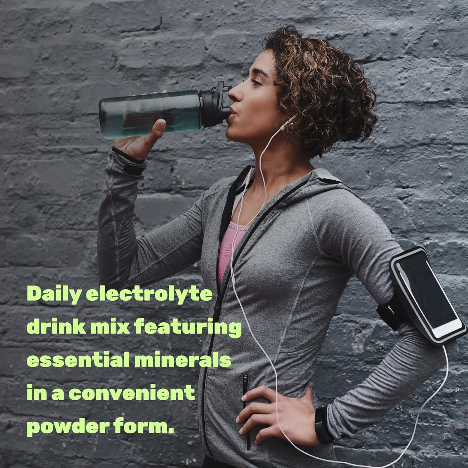 Electrolytes Powder, 1lb (69 Servings) – No Sugar, Low Sodium, ICY Grape Flavor – Rapid Hydration Supplement Drink Mix – High Potassium 1,000mg with Natural Coconut Water, Magnesium, & Vitamin C* - Image 3