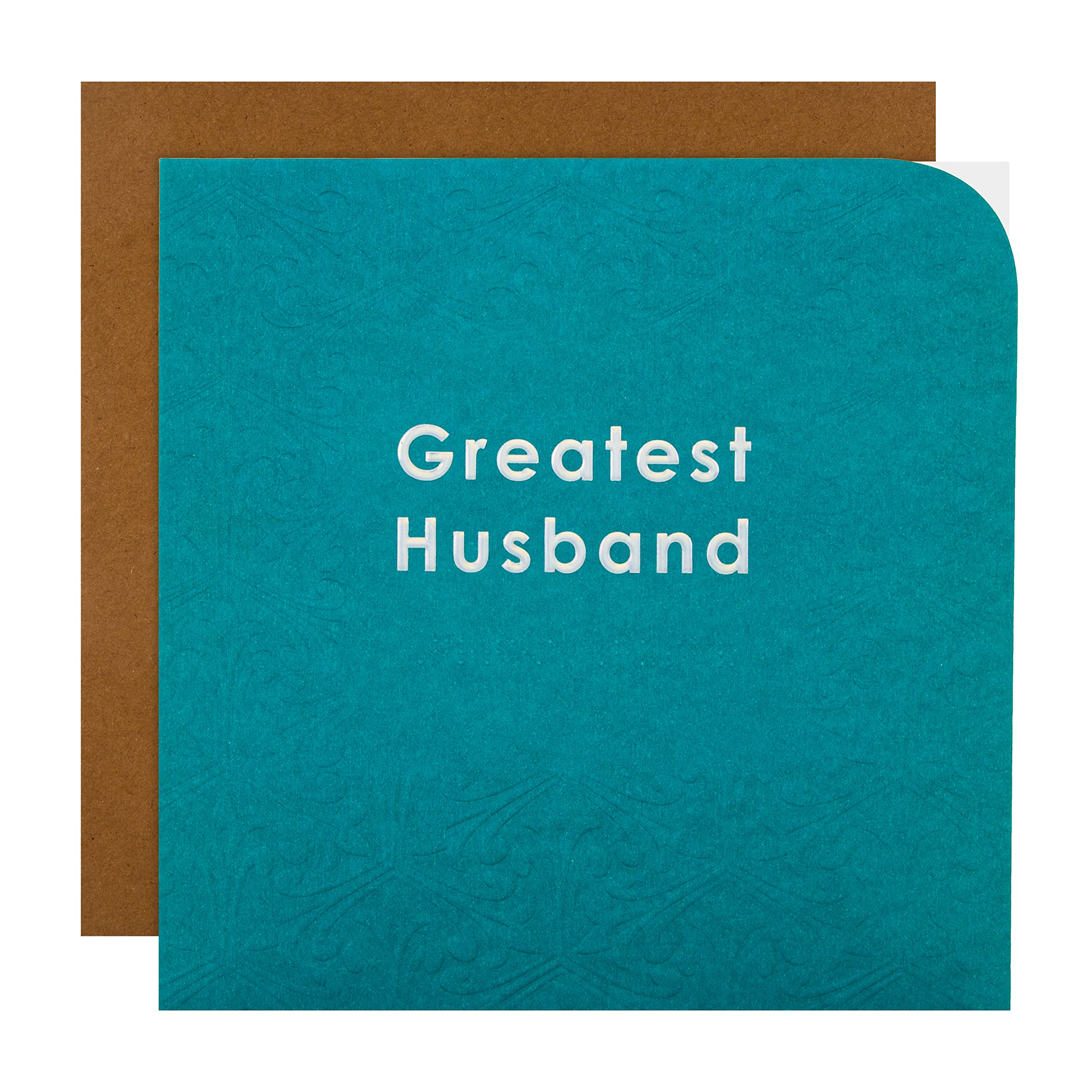 Hallmark Braille Birthday Card for Husband - Contemporary Patterned Design