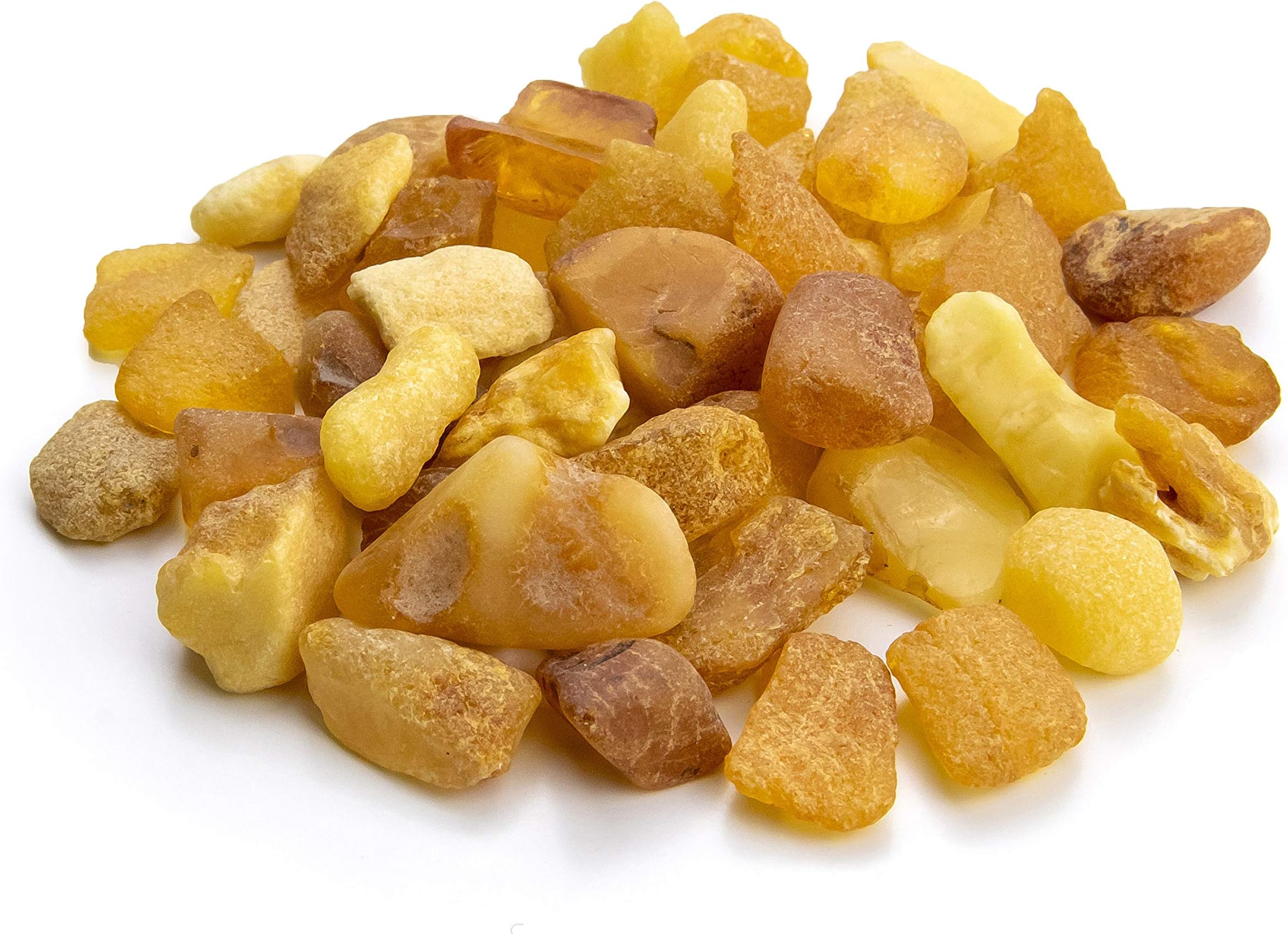 Amber Beads Baroque Style – Polished and Raw 100% Natural Baltic Stone 5-6mm Loose with Drilled Holes Multiple Colors - Amber Culture