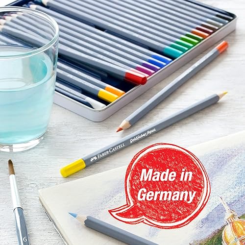 Miniatura 8 de Faber-Castell Goldfaber Aqua - Lápices de acuarela preafilados (12 unidades)