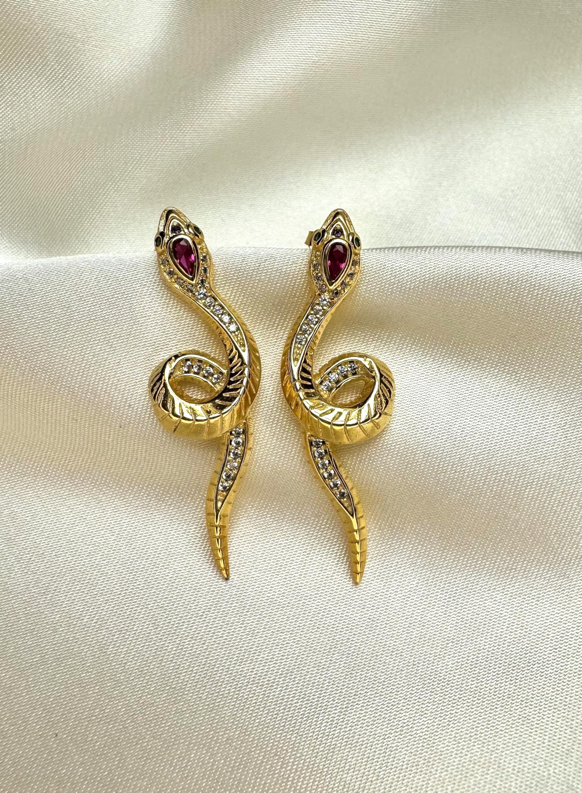 Orecchini donna in argento 925 placcati oro giallo 18K carati