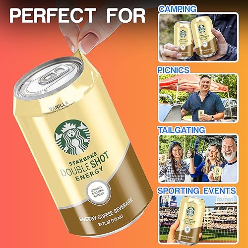 Miniatura 4 de Skywin Funda de silicona para latas (paquete de 2, marrón)