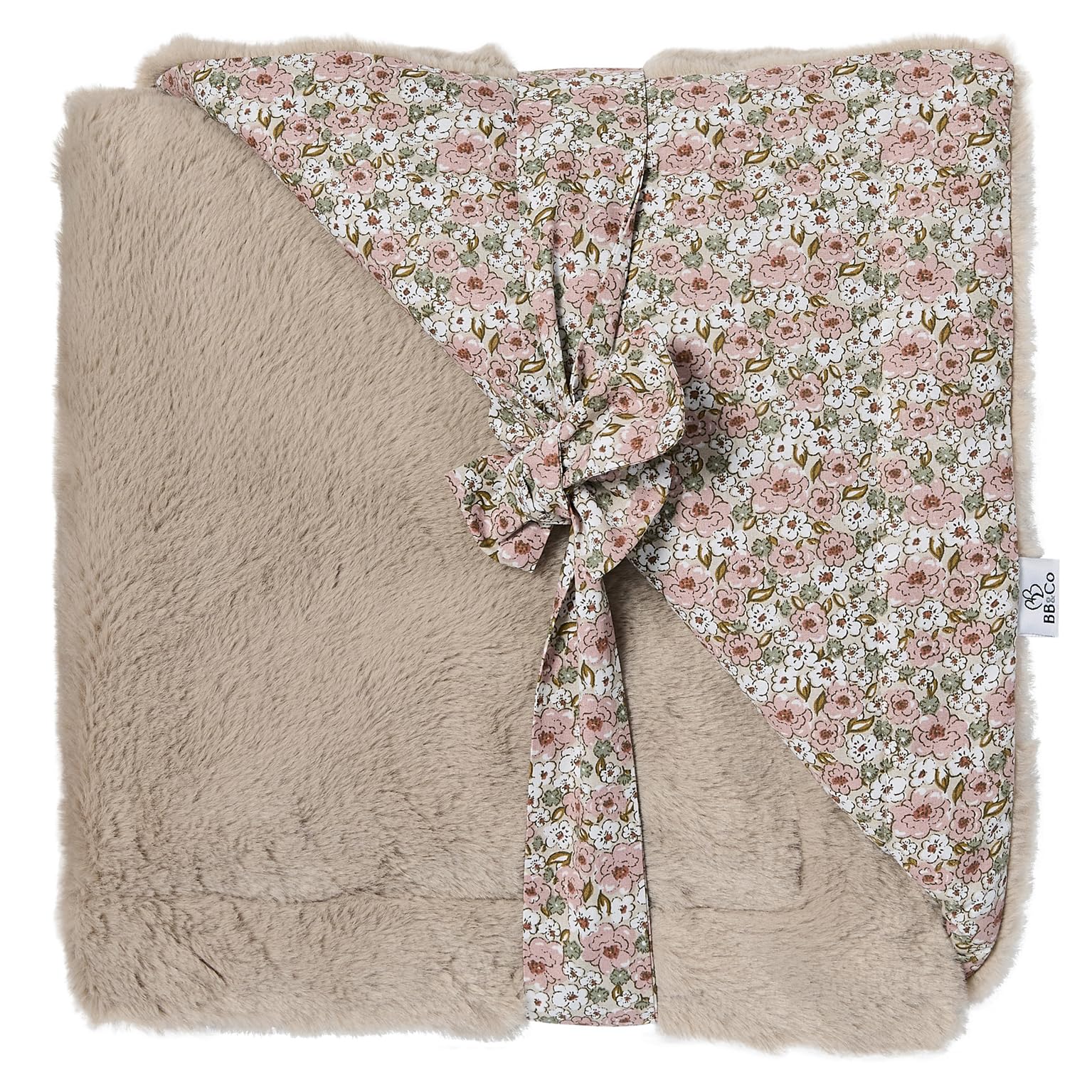 Couverture bébé douce BB&Co pour poussette et balades hivernales au chaud