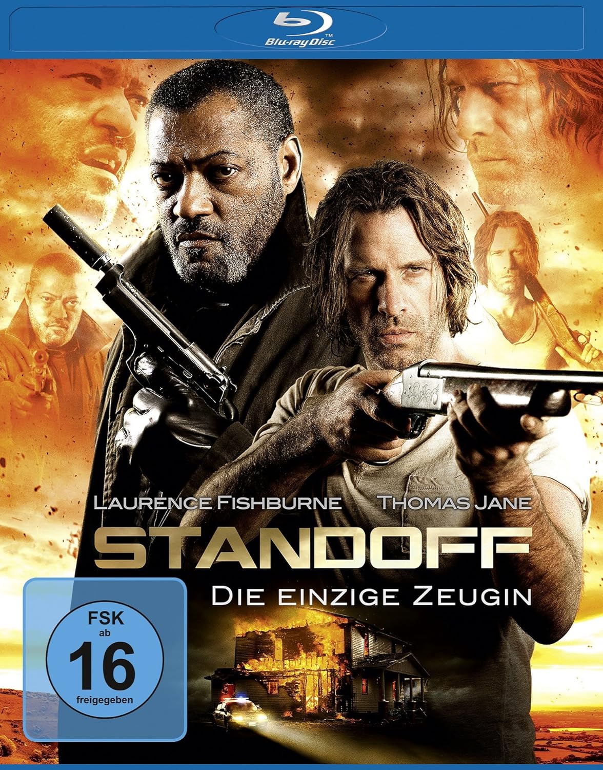 Standoff Die einzige Zeugin Alleca, Adam, Jane, Thomas, Fishburne