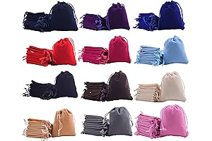 Sansam 48pcs Mini Felt Bags