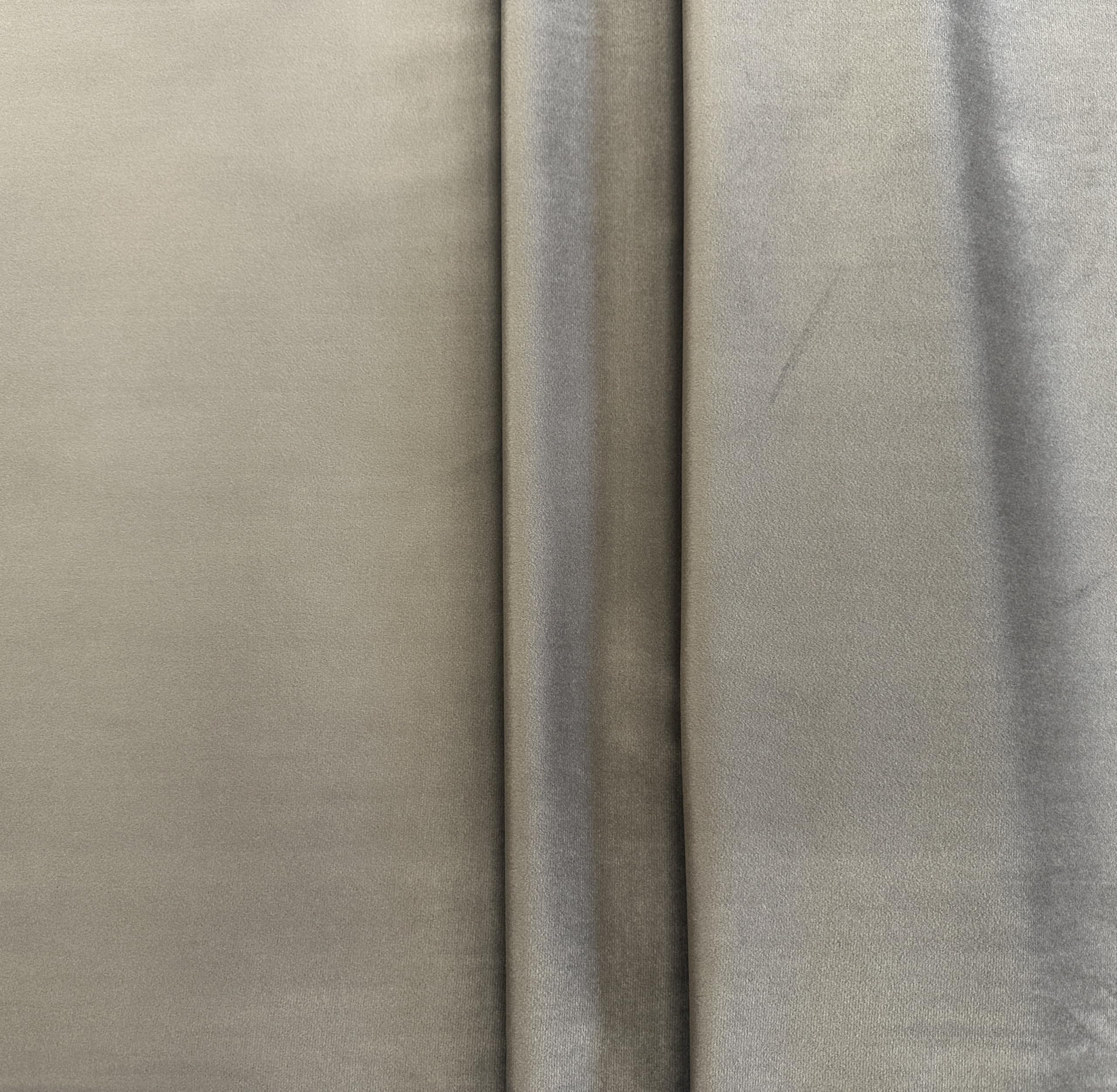 Velvet Fabric Upholstery High Quality Soft Material Cushion Throw Curtain Craft (Latte, Metre)