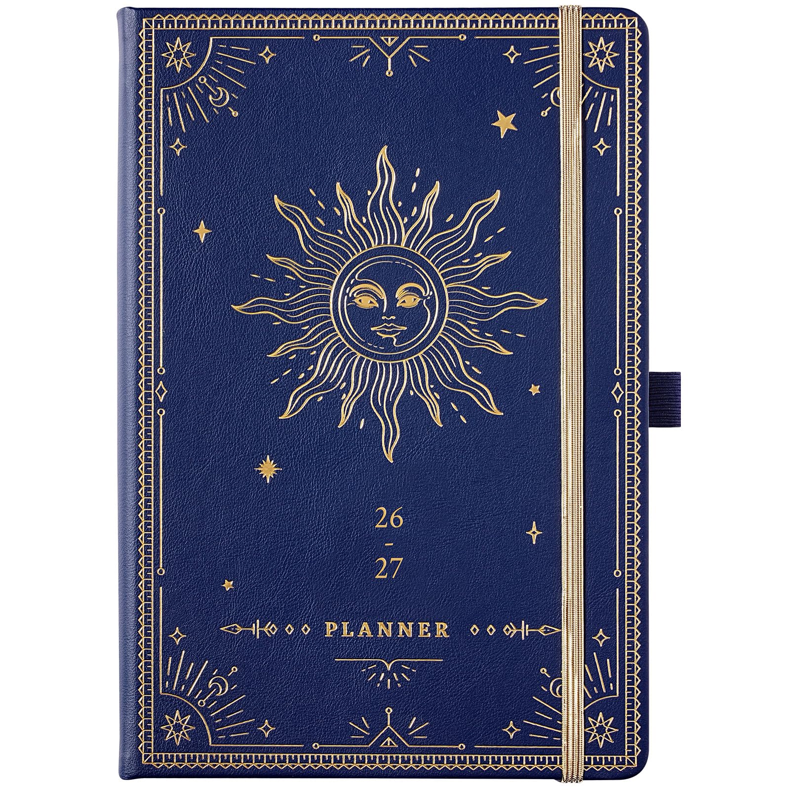 Planner 2026-2027 - Academic Planner 2026-2027, July 2026 - June 2027, 5.75" x 8.25", 2026-27 Weekly and Monthly Planner, Faux Leather planner 26-27
