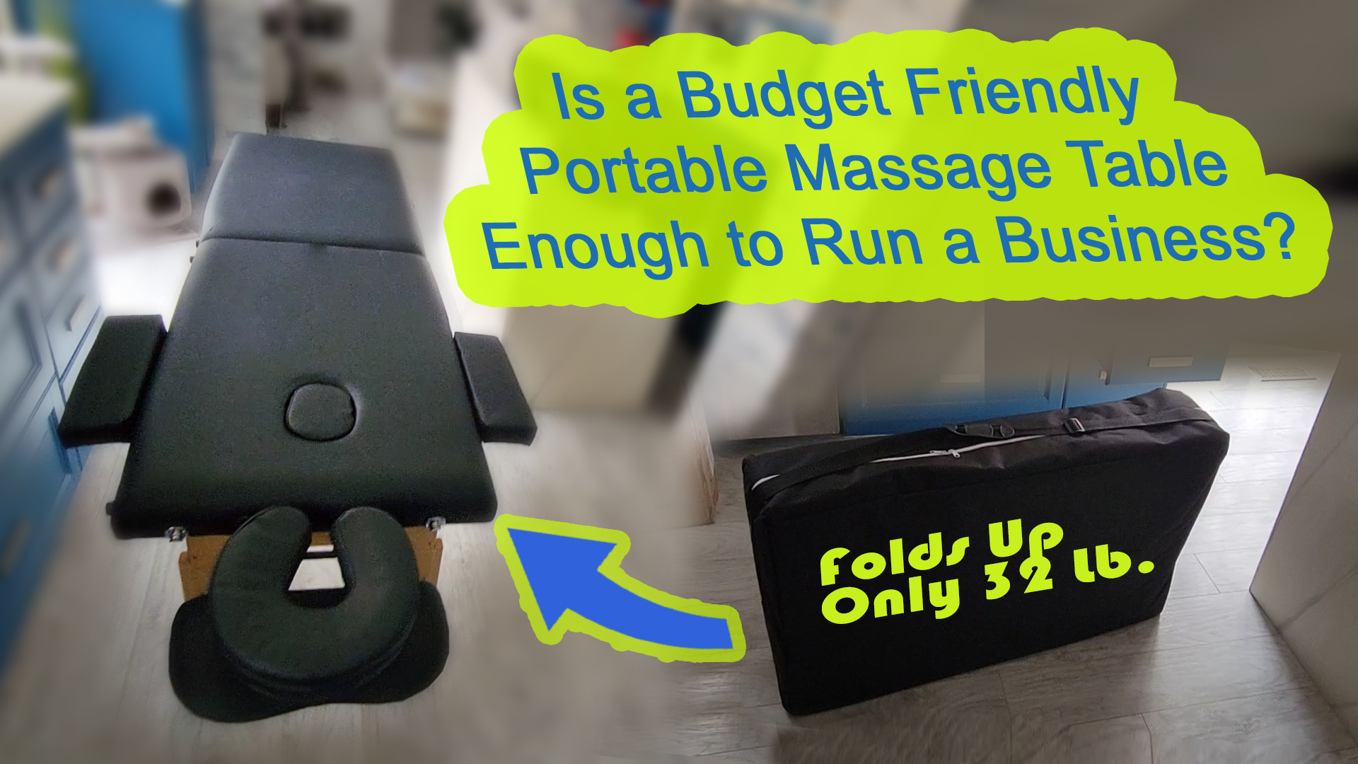 Great Lightweight Portable Massage Table To Make Side Income on Amazon Live