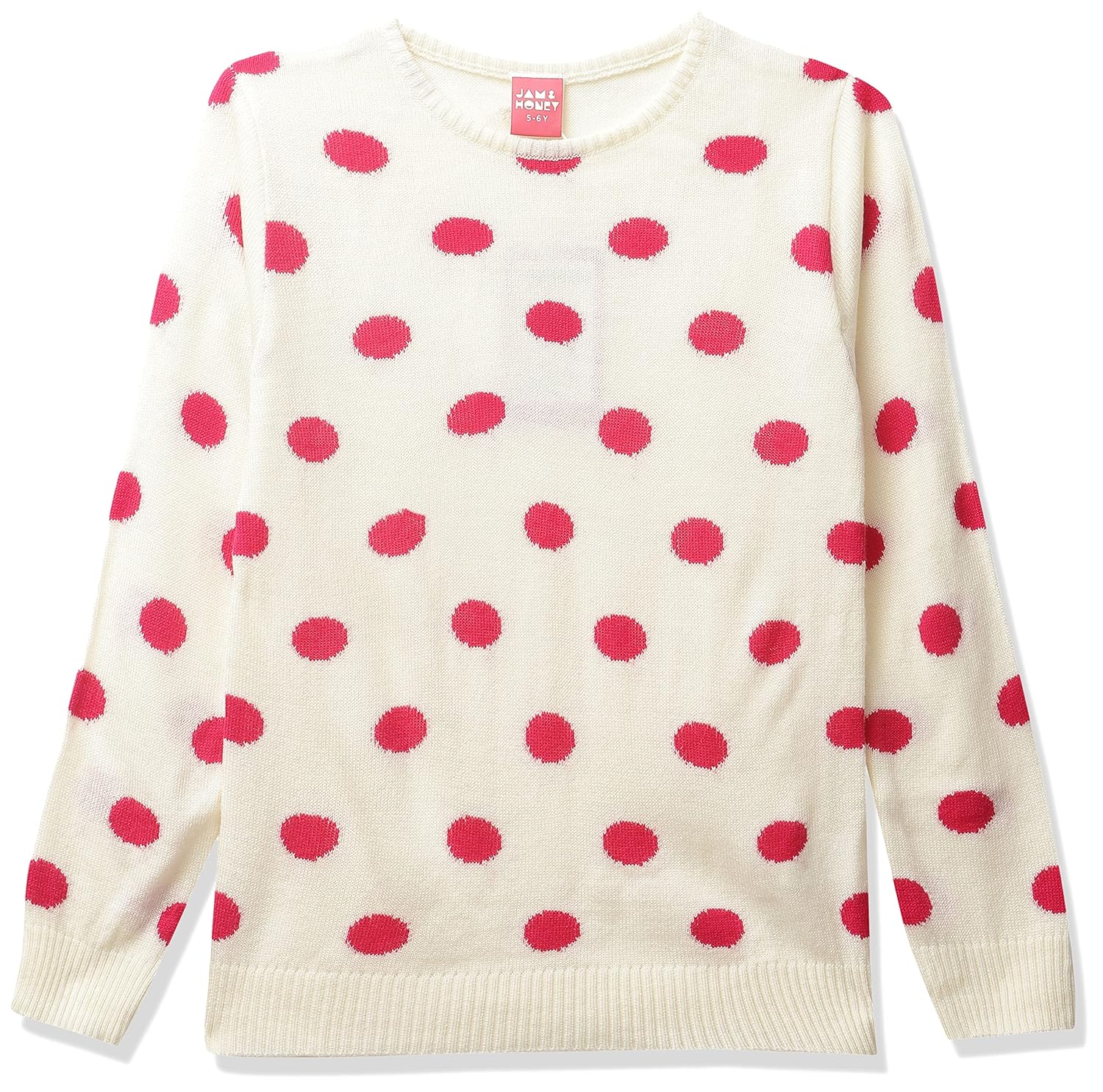 Amazon Brand – Jam & Honey Girl’s Acrylic Casual Sweater Amazon Brand – Jam & Honey Girl’s Acrylic Casual Sweater