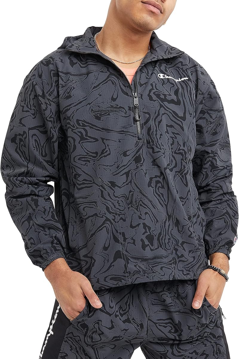 La chaqueta de los hombres, chaqueta de la cazadora para los hombres, chaqueta del anorak con la capucha del equipo de buceo, resistente al agua