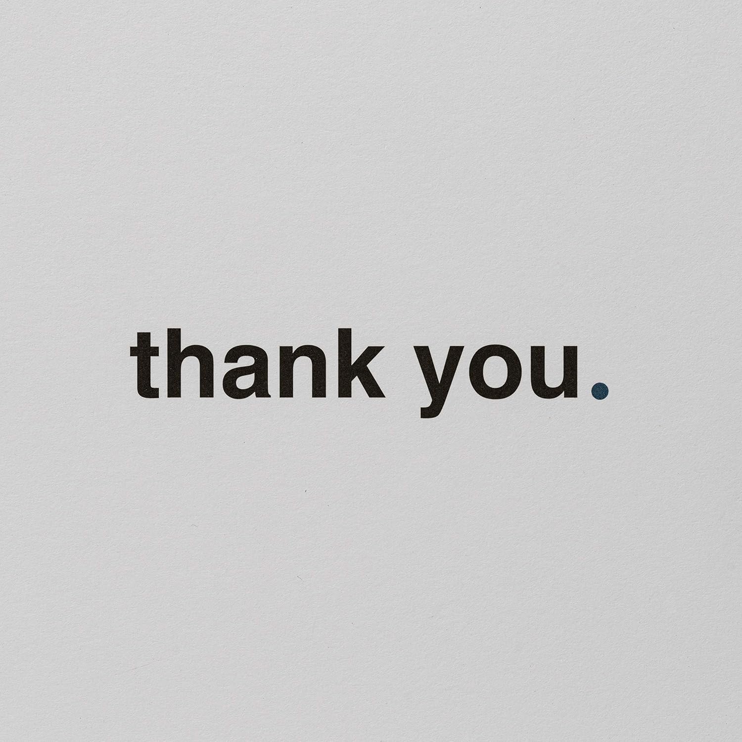 Blake Sage Thank You Ice White Note Cards with envelopes 5 x 7 Inch (127mm x 176mm) Pack of 10